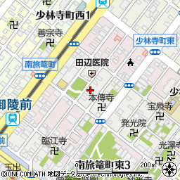 大阪府堺市堺区新在家町東2丁周辺の地図