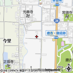 奈良県磯城郡田原本町唐古18周辺の地図