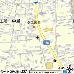 岡山県倉敷市中島2141周辺の地図
