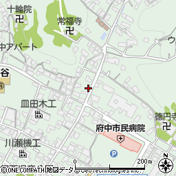 広島県府中市鵜飼町180周辺の地図