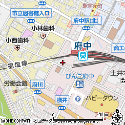 広島県府中市府川町15周辺の地図