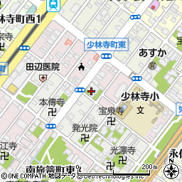 少林寺周辺の地図