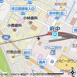 広島県府中市府川町13周辺の地図
