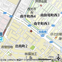 田宮酒店周辺の地図