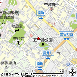 三重県松阪市五十鈴町周辺の地図