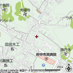 広島県府中市鵜飼町460周辺の地図
