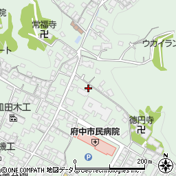 広島県府中市鵜飼町457周辺の地図