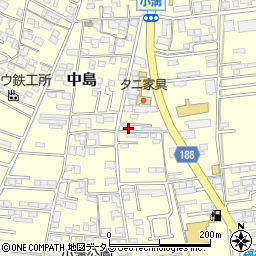 岡山県倉敷市中島2142周辺の地図