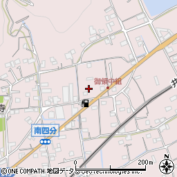広島県福山市神辺町上御領794周辺の地図