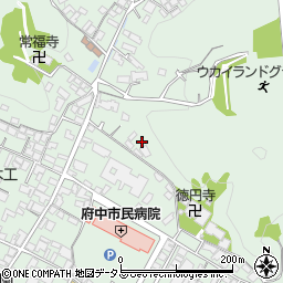広島県府中市鵜飼町427周辺の地図