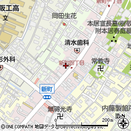 三重県松阪市新町1003周辺の地図