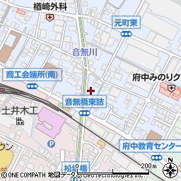 広島県府中市元町24周辺の地図