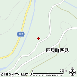 島根県益田市匹見町匹見萩原周辺の地図