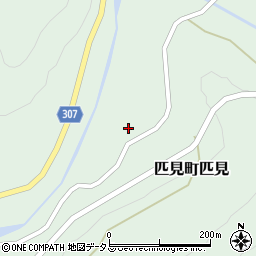 島根県益田市匹見町匹見（萩原）周辺の地図