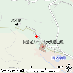 奈良県香芝市尼寺周辺の地図