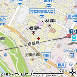 広島県府中市府中町95周辺の地図