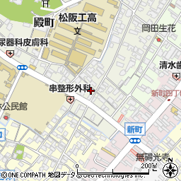 三重県松阪市殿町1225-3周辺の地図