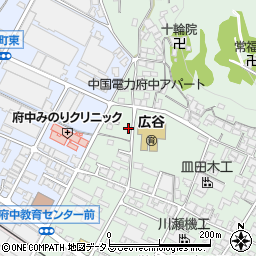広島県府中市鵜飼町111周辺の地図