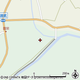 広島県東広島市豊栄町鍛冶屋1周辺の地図