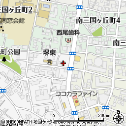 ファミリーマート堺榎元町店周辺の地図