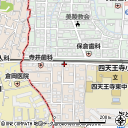 旅館千成家　事務所周辺の地図