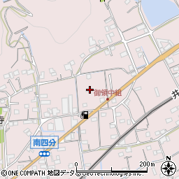 広島県福山市神辺町上御領793-2周辺の地図