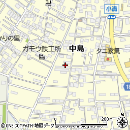 岡山県倉敷市中島2066周辺の地図