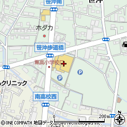 ナンバホームセンター倉敷店周辺の地図