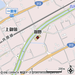 広島県福山市神辺町上御領1310周辺の地図