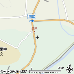 広島県東広島市豊栄町鍛冶屋462周辺の地図