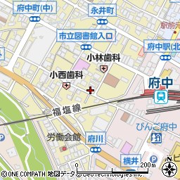 広島県府中市府中町39周辺の地図