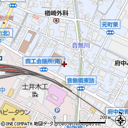 広島県府中市元町433周辺の地図