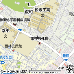 三重県松阪市殿町1465-31周辺の地図
