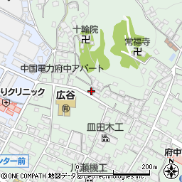 広島県府中市鵜飼町165周辺の地図