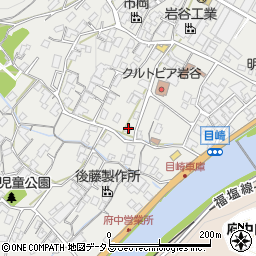 広島県府中市目崎町392周辺の地図