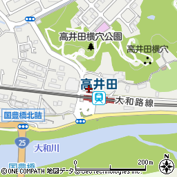 高井田駅第１自転車駐車場周辺の地図
