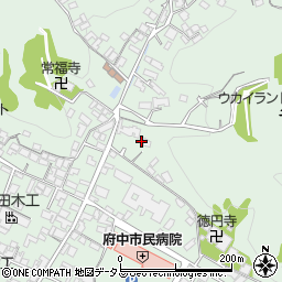 広島県府中市鵜飼町421周辺の地図