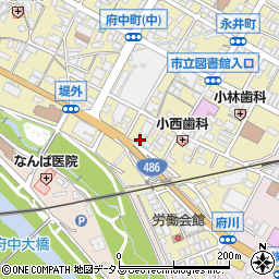 広島県府中市府中町86周辺の地図