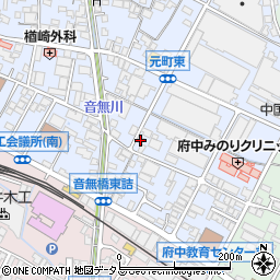 広島県府中市元町34周辺の地図