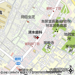 三重県松阪市新町周辺の地図