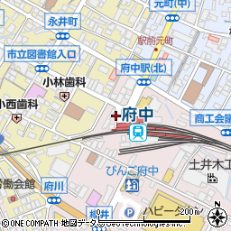 広島県府中市府川町14周辺の地図