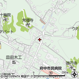 広島県府中市鵜飼町190周辺の地図