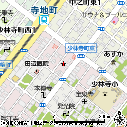 大阪府堺市堺区少林寺町東2丁周辺の地図