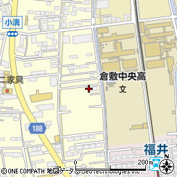 岡山県倉敷市中島2656周辺の地図