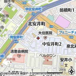 慶尚園周辺の地図