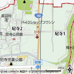 ＥＮＥＯＳ香芝ＳＳ周辺の地図