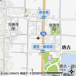 奈良県磯城郡田原本町唐古77周辺の地図