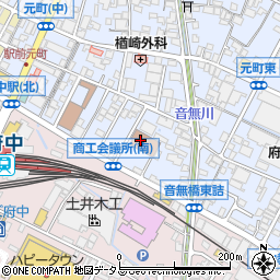 明優館塾周辺の地図