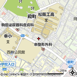 三重県松阪市殿町1465-37周辺の地図