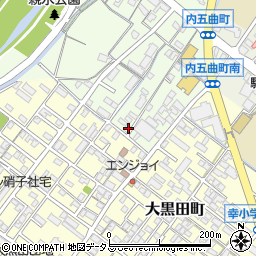 三重県松阪市内五曲町144-2周辺の地図